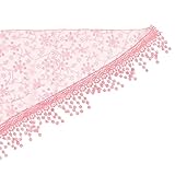 Lovoski 赤ちゃん　ベビーラップ　柔らかい　レース　トリム　ショール　記念写真　撮影道具　全12色 - ピンク