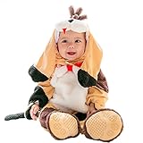 Cuteshower ハロウィン コスチューム 子供服 犬 着ぐるみ ベビー ロンパース 男の子 女の子 年賀状 戌年 カバーオール 66