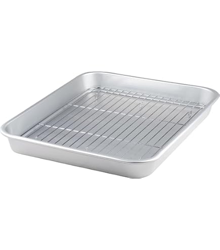 Amazon｜AG 18-8ステンレス 浅型角バット 576x368xH64mm 4枚取｜バット