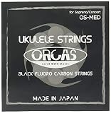 【ORCAS】 ウクレレ弦 セット ソプラノ コンサート用OS-MED