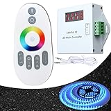 DC5-24V 20M WS2811 WS2812B LEDデジタル音楽RFワイヤレスリモートコントローラストリップライト用