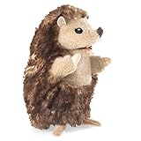 Folkmanis Baby Hedgehog Hand Puppet Plush by Folkmanis