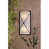 Minka Outdoor 72002-A138-PL, Aspen II Outdoor Wall Pocket Sconce Lighting, 26w Fluorescent, Bronze b