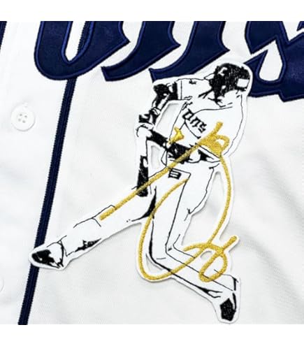 Amazon | 西武 ライオンズ 刺繍ワッペン 源田 壮亮 毛筆 名前