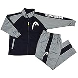 ジャージ上下 子供用 HEAD(ヘッド) トレーニングスーツ 男の子 男児 ボーイズ ジャージ 切替タイプ fo-17112sp 160cm ネイビー
