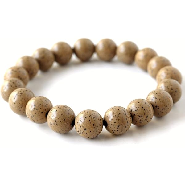 Amazon | [ONE.ONE] 北投石 ブレスレット 14mm 橙色 オレンジ 台湾産