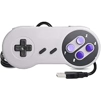 Amazon.co.jp: for SNESハンドルゲームパッドゲームパッド USB