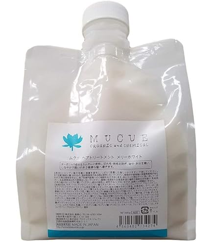 ムクエヘアトリートメント メリーホワイト　2000ml Amazon | ムクエ(mucue) ヘアトリートメント メリーホワイト 2000ml