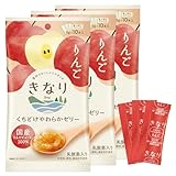 きなり くちどけやわらかゼリー りんご (5g×10本)×3袋 国産 犬用おやつ 乳酸菌入り やわらか ゼリー 個包装