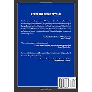 Brexit and Beyond