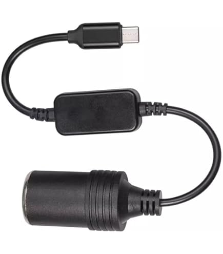 Amazon.co.jp: シガーソケット Type Cポート 30cm 車載充電器 type-c