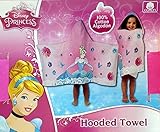シンデレラフード付きタオルバスラップディズニープリンセス3 + age