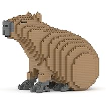 Amazon | JEKCA カピバラ 01S | 動物 プラスチック 積み木