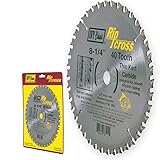 IVY Classic 36210 Ripcross 8-1/4-Inch 40 Tooth Thin Kerf Carbide Circular Saw Blade with 5/8-Inch Di