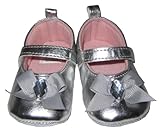 Rising Star ベビー・ガールズ ユニセックス・ベビー US サイズ: 3-6 Months / 1 M US Infant カラー: シルバー