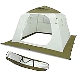 フィッシングテント 氷釣りテント 冬テント ワカサギ釣りテント 210x210x160cm 底なし ワンタッチテント ポップアップテント アウトドア キャリーバッグ付き