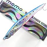 【momoルアー】 モモルアー ナブラペンシル 125HD 貫通ワイヤー ヘビーデューティー仕様 (ブルピンイワシ)