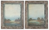 Artwork Reproduction Morning Vistas Framed Art Set Of 2 51076 by Uttermost [並行輸入品]