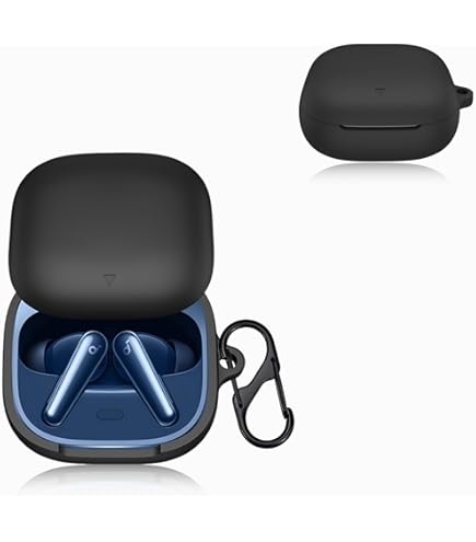 【保護ケース付き】Soundcore Liberty5【充電ケース・ブルー】 Amazon | For Anker Soundcore Liberty 5 ケース YILLIONS