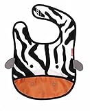 Skip Hop Zoo Tuck-Away Bib スキップホップ ズー タッカウェイ アニマルビブ (ゼブラ) [並行輸入品]