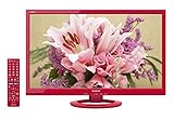 シャープ AQUOS 液晶テレビ 24型 レッド系 LC-24K30-R