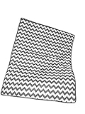 Baby Doll Bedding Chevron Crib Comforter, Grey by BabyDoll Bedding