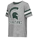 Toddlers NCAA Michigan State Spartans半袖Tシャツ(ヘザーグレー)