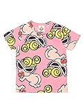 (マイファーストヒステリック) MY FIRST HYSTERIC BIRTH MINI総柄半袖Tシャツ 80cm ピンク