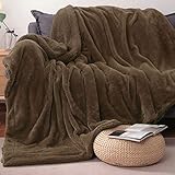 Gemarwel 毛布 ブランケット セミダブル 冬 厚手 2枚合わせ ふわふわ 暖かい 極温 あったか 静電気防止 洗える マイクロファイ