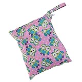 【ノーブランド 品】防水　乾湿　赤ちゃん　おむつバッグ　オーガナイザー　ポーチ　デュアル　ジッパー　2つのポケット付　10色 - ＃2