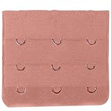 Plus Nao(プラスナオ) わき肉すっきり ブラアジャスター ブラジャーホック 延長ホック サイズアップ アンダーバストサイズアップ 3ホック - サーモンピンク