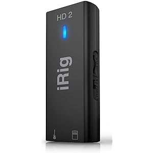 IK Multimedia iRig HD 2 高音質ギター/ベース用インターフェイス【国内正規品】
