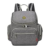 マザーズバッグ ママバッグ リュックサック おむつポーチ 大容量 多機能バッグ ボトル保温カバー付き