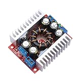 DROK®ミニ電動バック電圧コンバータ DC-DCコンバータ降圧トランス 15Aボルトレギュレータボード 同期インバータモジュール