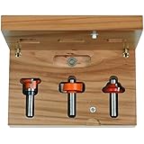 CMT 800.525.11 3-Piece Divided Light Door Set, 1/2-Inch Shank [並行輸入品]