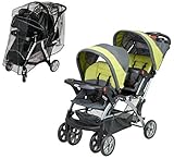 Baby Trend Sit N Stand Double Stroller with Weather Shield, Carbon by Baby Trend [並行輸入品]