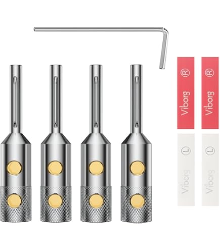 Amazon | AudioQuest SureGrip 300 バナナスピーカーコネクター 標準
