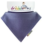 DribbleOns Bib - 0-24 Months, Blueberry by DribbleOns