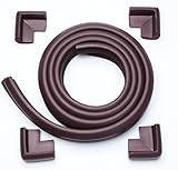 Bekith 13ft Edge + 4 Corners - Safe Edge and Corner Cushion - Premium Childproofing Edge Corner Guar