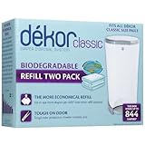 Diaper Dekor Refills - Biodegradable (2 Pack) - Regular(Classic) [並行輸入品]