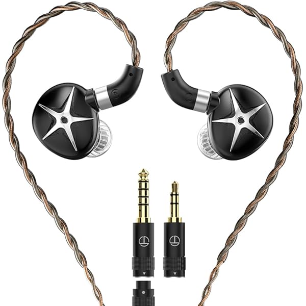 未使用）Linsoul INAWAKEN DAWN-Ms PGM-DD112 INAWAKEN DAWN Ms | Purple-Gold Diaphragm Dynamic Driver IEM