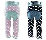 ベビー モンキースパッツ 2枚組 ドット柄 85cm