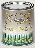 General Finishes PECP Pearl Effects House Paint, 1 pint, Champagne Pearl [並行輸入品]