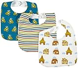Kickee Pants Bib Set, Three Little Pigs, Fantasy Stripe & Frog Prince by KicKee Pants