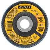 DEWALT DWA8217H 7-Inch by 5/8-Inch-11 60 Grit Zirconia T29 Flap Disc [並行輸入品]