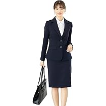 Amazon | [アッドルージュ] スーツ レディース 長袖 2点セット