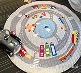 1 ファッションの新しい到着サイト綿ラウンド子供が遊ぶ Gam パッドマット 150 * 150 cm の赤ん坊のおもちゃバッグ Organizer 毛布カーペットのピース