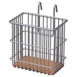 【直送】【代引/日時指定不可】アイリスオーヤマ メッシュオープンラック別売小物入れ MOR-B12 シルバー