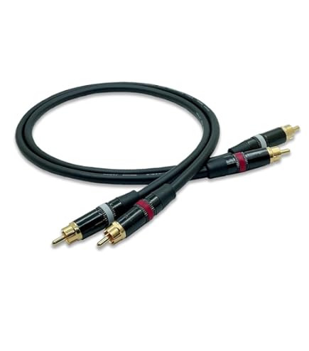 Amazon | ONKODO 2549 RCA 赤白ライン 2本ペアケーブル (1.5m