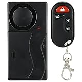 KKmoon Wireless Remote Control Vibration Alarm Home House Security Door Window Car Sensor Detector D